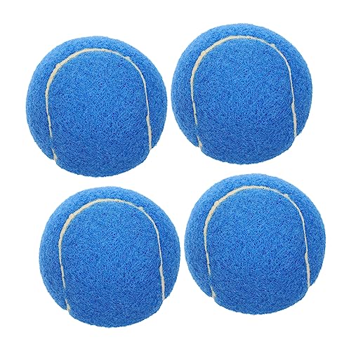 Hohopeti 4Stücke Interaktive Tennisbälle Hochwertige Spielzeuge für Hundetraining und Kleine und Mittelgroße und Stärkt Hohopeti 4Stücke Interaktive Tennisbälle Hochwertige Spielzeuge für Hundetraining und Kleine und Mittelgroße und Stärkt von Hohopeti