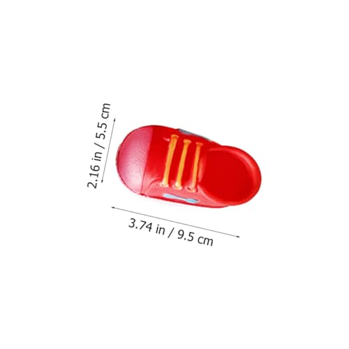 Hohopeti 5 Stück Teiliges Katzenspielzeug Interaktives Quietschendes Indoor Schuhform Fördert Katzenaktivität und Stressabbau Lebendige Farben für Kätzchen und Zufällige Farbe Hohopeti 5 Stück Teiliges Katzenspielzeug Interaktives Quietschendes Indoor Schuhform Fördert Katzenaktivität und Stressabbau Lebendige Farben für Kätzchen und Zufällige Farbe von Hohopeti
