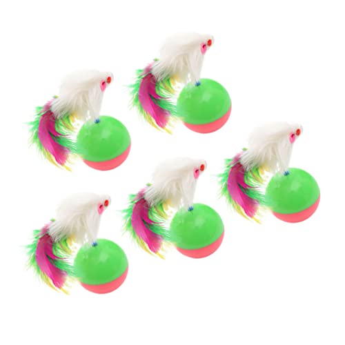 Hohopeti 5 Stück Teiliges Katzenspielzeug Plüsch mäuse Wackelfigur Interaktives Langlebiges Tumbler Katzen Lustiger Cat Teaser zur Beschäftigung Zuhause Geschäft Hohopeti 5 Stück Teiliges Katzenspielzeug Plüsch mäuse Wackelfigur Interaktives Langlebiges Tumbler Katzen Lustiger Cat Teaser zur Beschäftigung Zuhause Geschäft von Hohopeti