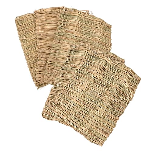 Hohopeti Grasmatte für Kaninchen und Meerschweinchen 5 Stück Einstreu für Kleintiere gewebte Matten Hohopeti Grasmatte für Kaninchen und Meerschweinchen 5 Stück Einstreu für Kleintiere gewebte Matten von Hohopeti