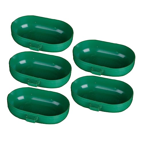 Hohopeti Badewannen Für Vögel Vogel Spielzeug Nymphensittich Spielzeug 5pcs Becken Sicher Robust Zufällige Farbe von Hohopeti