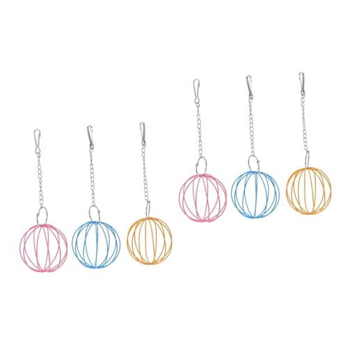 Hohopeti 6 STK Hasengras Ball Ziegenzubehör Hamsterbad Toilette Futterhäuschen Für Kaninchen Hamstergrasrahmen Hamster-grasregal Grasfresser Futterstelle Für Kaninchen Häschen-Feeder Eisen Hohopeti 6 STK Hasengras Ball Ziegenzubehör Hamsterbad Toilette Futterhäuschen Für Kaninchen Hamstergrasrahmen Hamster-grasregal Grasfresser Futterstelle Für Kaninchen Häschen-Feeder Eisen von Hohopeti