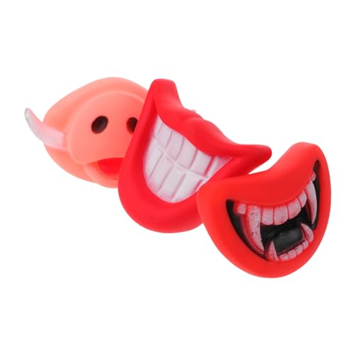 Hohopeti 2 Sets Innovatives Kauspielzeug Für Hunde Aus Silikon Mit Rotem Gesicht Und Roten Lippen Für Welpenspielzeug Haustier-spielbevorzugungen 3 Stück * 2 Hohopeti 2 Sets Innovatives Kauspielzeug Für Hunde Aus Silikon Mit Rotem Gesicht Und Roten Lippen Für Welpenspielzeug Haustier-spielbevorzugungen 3 Stück * 2 von Hohopeti