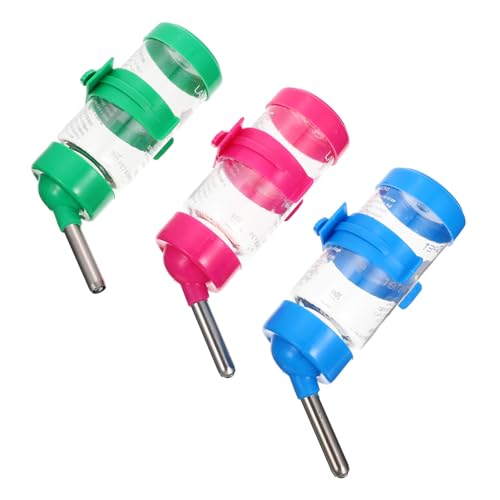 Hohopeti 6 STK Trinkbrunnen für Haustiere Trinkfutterautomat für Haustiere Kaninchenwasser Hamster trinkflasche hasentrinkflaschen hängende Chinchilla-Flasche Hamster Zubehör pp Hohopeti 6 STK Trinkbrunnen für Haustiere Trinkfutterautomat für Haustiere Kaninchenwasser Hamster trinkflasche hasentrinkflaschen hängende Chinchilla-Flasche Hamster Zubehör pp von Hohopeti