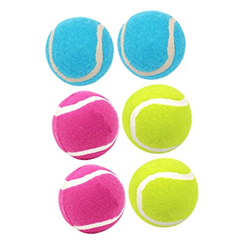 Hohopeti 6er-Pack springende Hundespielzeuge interaktive Bälle für Aggressive Kauer hochelastische Hundebälle für mittelgroße Hunde Apportierspielzeug für Hunde Hohopeti 6er-Pack springende Hundespielzeuge interaktive Bälle für Aggressive Kauer hochelastische Hundebälle für mittelgroße Hunde Apportierspielzeug für Hunde von Hohopeti