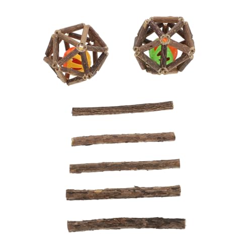 Hohopeti 7 Stück Teiliges Katzen kauspielzeug aus Natürlichem Matatabiholz Langlebige Zahnpflege Sticks mit Glockenball Interaktives zur Zahnpflege und Aktivitätsförderung für Kätzchen und Hohopeti 7 Stück Teiliges Katzen kauspielzeug aus Natürlichem Matatabiholz Langlebige Zahnpflege Sticks mit Glockenball Interaktives zur Zahnpflege und Aktivitätsförderung für Kätzchen und von Hohopeti
