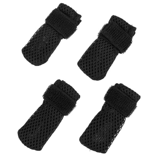 Hohopeti 8 STK Katzenschuhe Socken für Katze Katzenkratzer Kätzchenpfotenschutz Katzennagelabdeckungen Paws pfotenschutz katzenpflege Schuhe für Katzen Katze gegen Kratzer Polyester Black Hohopeti 8 STK Katzenschuhe Socken für Katze Katzenkratzer Kätzchenpfotenschutz Katzennagelabdeckungen Paws pfotenschutz katzenpflege Schuhe für Katzen Katze gegen Kratzer Polyester Black von Hohopeti
