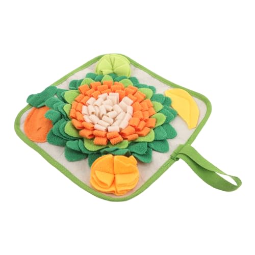 Hohopeti Anhaltende Waschbare Snuffle Matte für Kleintiere Interaktives Futterspielzeug mit Slow Feeder Design Fördert Geruchssinn und Natürliches Suchverhalten bei Kaninchen Hamstern und von Hohopeti