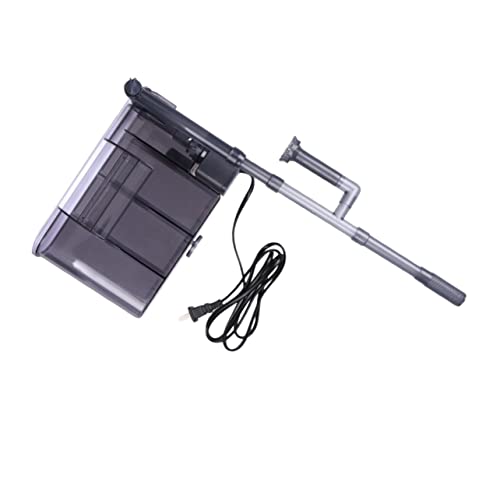 Hohopeti Einfache Wartung Aquarium Wasserfall Filter Sauerstoffpumpe Und Biochemische Filtration Wandhalterung von Hohopeti