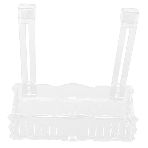 Hohopeti Aquarium Pflanzenbecher Groß Transparent aus mit Praktischem Haken Langlebig und Wiederverwendbar für Wasserpflanzen im Aquarium Einfache für Fischbecken und Dekoration von Hohopeti