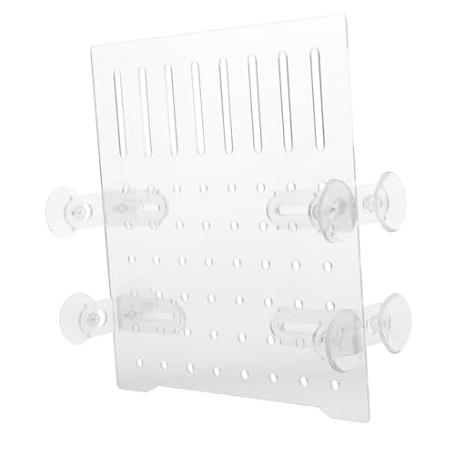Hohopeti Aquarium Trennwand aus Klarem mit Mikrolöchern Saugnapf Clips Transparent Isolierend Vielseitig Kompatibel Einfach zu Reinigen für Ruhige Fischbereiche Hohopeti Aquarium Trennwand aus Klarem mit Mikrolöchern Saugnapf Clips Transparent Isolierend Vielseitig Kompatibel Einfach zu Reinigen für Ruhige Fischbereiche von Hohopeti