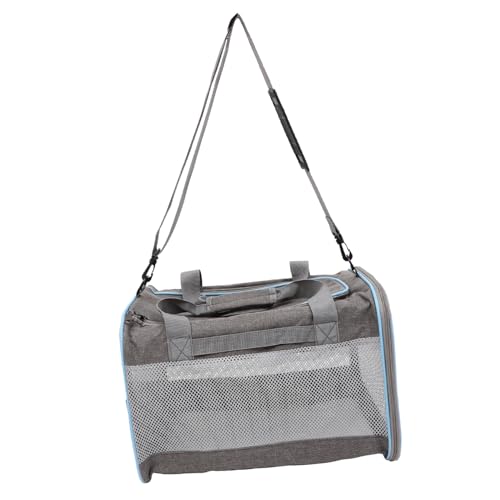 Hohopeti Atmungsaktive Katzen Tragetasche mit Weichem Mesh Fenster Großer Innenraum für Kleine Katzen Hunde und Welpen Leichtes Design Einfach zu Öffnen und Schließen für Outdoor Reisen Hohopeti Atmungsaktive Katzen Tragetasche mit Weichem Mesh Fenster Großer Innenraum für Kleine Katzen Hunde und Welpen Leichtes Design Einfach zu Öffnen und Schließen für Outdoor Reisen von Hohopeti