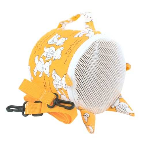 Hohopeti Atmungsaktive Kleine Haustier Tragetasche aus Strapazierfähigem für Hamster Meerschweinchen Streifenhörnchen und Mehr Leichter Transportbehälter mit Belüftung für Outdoor Einsatz von Hohopeti