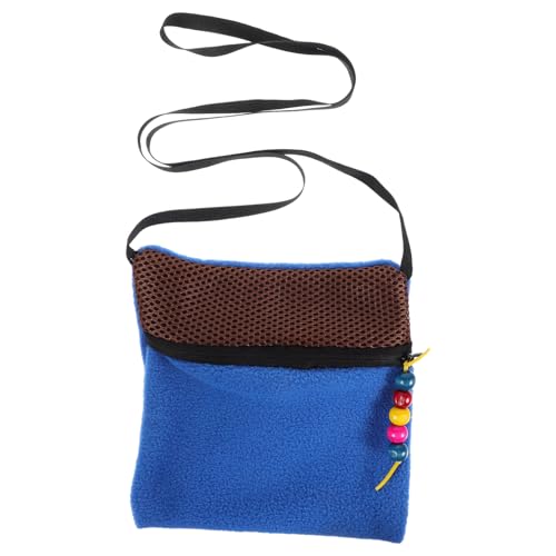 Hohopeti Atmungsaktive Kleine Haustier Tragetasche mit Weichem Innenfutter Tragbarer Outdoor reiseschlafsack für Ratten Hamster und Andere Kleintiere Komfortabel und Leicht Zufällige Farbe von Hohopeti