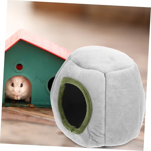 Hohopeti Atmungsaktives Winddichtes Hamsternest für Kleine Haustiere Weiches Warmes Kuschelbett Komfortables Schlafhaus für Hamster Ratten Chinchillas Sicheres Versteck und Gemütlicher Hohopeti Atmungsaktives Winddichtes Hamsternest für Kleine Haustiere Weiches Warmes Kuschelbett Komfortables Schlafhaus für Hamster Ratten Chinchillas Sicheres Versteck und Gemütlicher von Hohopeti
