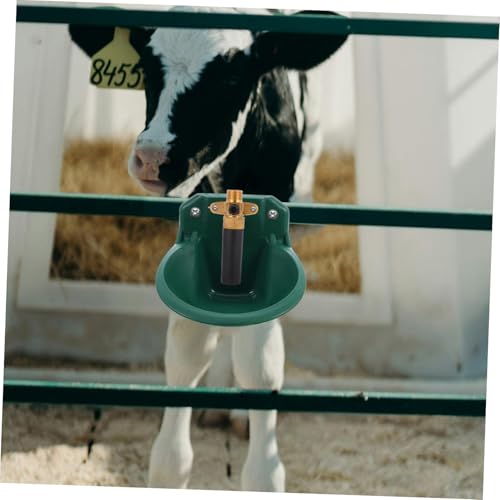Hohopeti Automatisches Tränkebecken Kupferventil für Vieh und Schafe Langlebiges Wasserzulaufventil Einfache Installation Universeller Ersatzteil für Rinder Schweine und Pferde von Hohopeti