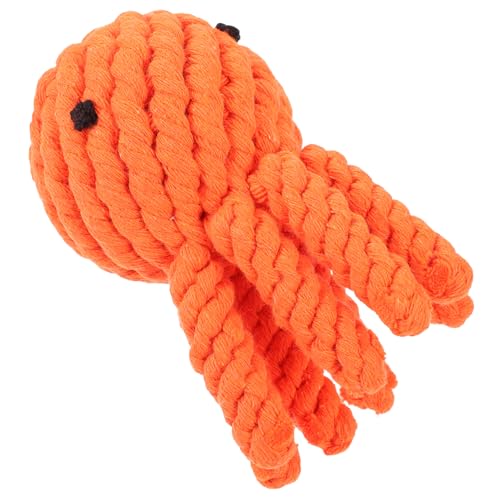 Hohopeti Pet Dog Chew Toy Baumwollseil Lustiges Gewebtes Kauspielzeug Für Oktopusform Zahnpflege Langeweile Hohopeti Pet Dog Chew Toy Baumwollseil Lustiges Gewebtes Kauspielzeug Für Oktopusform Zahnpflege Langeweile von Hohopeti
