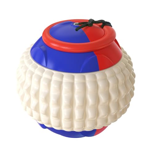 Hohopeti Kauspielzeug für Hunde aktiver Backenzahnball interessantes Welpenspielzeug tragbar ideal für tägliche Bewegung und zum Spielen Hohopeti Kauspielzeug für Hunde aktiver Backenzahnball interessantes Welpenspielzeug tragbar ideal für tägliche Bewegung und zum Spielen von Hohopeti