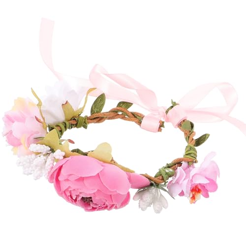 Hohopeti Blumenkatzenhalsband Sanft Leichtes Haustierkragen mit Dekorativem Blumenmotiv für Hunde Katzen Party Accessoire Festlich Elegant von Hohopeti