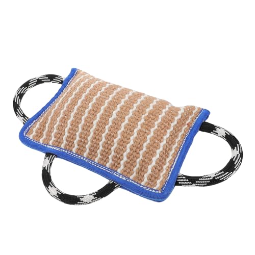 Hohopeti Dog Bite Pillow aus Robustem Flachsgewebe Langlebiges Hundezugspielzeug für Professionelles Training Fördert und Bindung Leicht und Tragbar für Indoor und Outdoor Einsatz Hohopeti Dog Bite Pillow aus Robustem Flachsgewebe Langlebiges Hundezugspielzeug für Professionelles Training Fördert und Bindung Leicht und Tragbar für Indoor und Outdoor Einsatz von Hohopeti