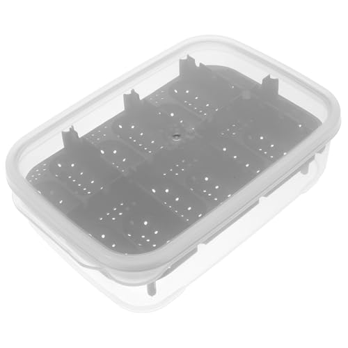 Hohopeti Fächer Reptilien Eier Inkubationsbox aus Langlebigem Kunststoff Transparente Abdeckung Wiederverwendbar Geeignet für Terrarien Amphibien und Haustierbrut Praktisches Hohopeti Fächer Reptilien Eier Inkubationsbox aus Langlebigem Kunststoff Transparente Abdeckung Wiederverwendbar Geeignet für Terrarien Amphibien und Haustierbrut Praktisches von Hohopeti