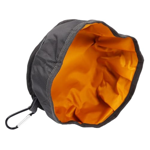 Hohopeti Faltbarer wasserdichter Pet Napf aus leichtem Oxford Stoff tragbarer Outdoor Trinknapf mit auslaufsicherer Innenbeschichtung für Hunde und Katzen unterwegs Zufällige Farbe von Hohopeti