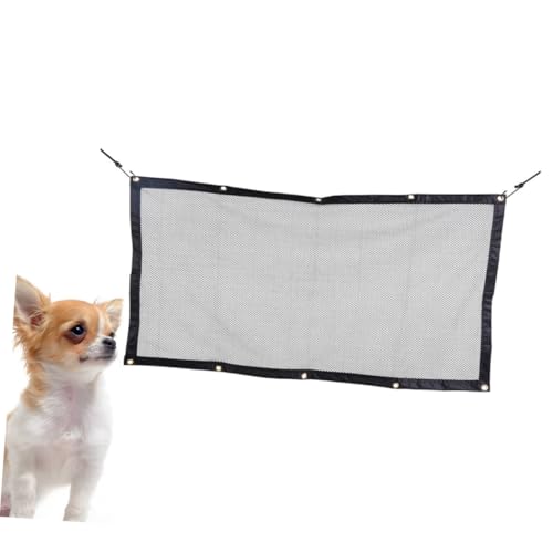 Hohopeti Faltbares Hundeschutznetz Auto Sicherheitsnetz aus Atmungsaktivem Mesh für Haustiere Robuste Trennbarriere für Rücksitz und Kofferraum Einfacher Einbau Passend für Zufällige Farbe Hohopeti Faltbares Hundeschutznetz Auto Sicherheitsnetz aus Atmungsaktivem Mesh für Haustiere Robuste Trennbarriere für Rücksitz und Kofferraum Einfacher Einbau Passend für Zufällige Farbe von Hohopeti