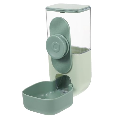 Hohopeti Hängender Automatischer Futter Und Wasserspender Für Hunde Aus Lebensmittelechtem Material Mit Praktischem Sichtfenster Optimal Für Kleine Und Mittelgroße Haustiere Mintgrün von Hohopeti