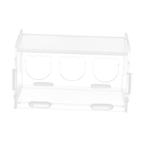 Hohopeti Futterbox für Haustiere Transparent Langlebig mit Großem Fassungsvermögen Geeignet als Futterstation für Hühner Geflügel und Kleine Tiere Hohopeti Futterbox für Haustiere Transparent Langlebig mit Großem Fassungsvermögen Geeignet als Futterstation für Hühner Geflügel und Kleine Tiere von Hohopeti