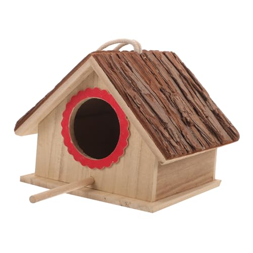 Hohopeti Papageien-Nistkasten Vogelhäuschen aus Holz Vogelnistkasten für den Außenbereich für den Garten Vogelhäuschen für den Außenbereich sicheres Nest Nistplatz für Heimvögel Hohopeti Papageien-Nistkasten Vogelhäuschen aus Holz Vogelnistkasten für den Außenbereich für den Garten Vogelhäuschen für den Außenbereich sicheres Nest Nistplatz für Heimvögel von Hohopeti