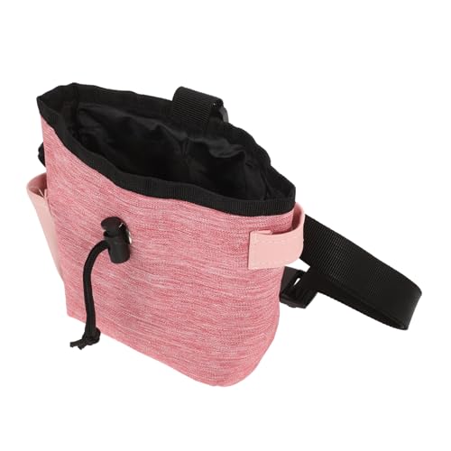 Hohopeti Gürteltasche Für Hundetraining Müllbeutel Snackbeutel Müllbeutel Futterbeutel Müllbeutel Snackbeutel Tragbarer Hunde Leckerli Halter Tragbarer Leckerli Beutel Rosa Oxford von Hohopeti