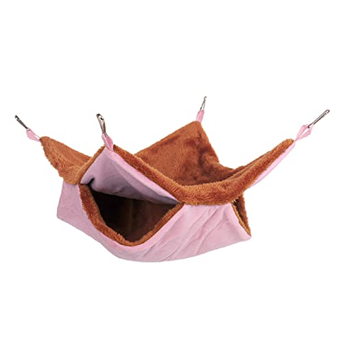 Hohopeti Luxuriöses Plüsch-eichhörnchen-nestbett Für Zuckergleiter Haustier-hängematte Groß Hohopeti Luxuriöses Plüsch-eichhörnchen-nestbett Für Zuckergleiter Haustier-hängematte Groß von Hohopeti