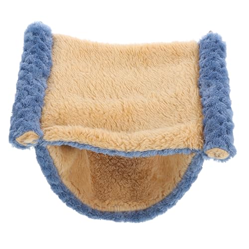 Hohopeti Hängendes Kleintiernest mit Fleece für Hamster und Chinchillas Gemütliche Hängematte als Versteck und Schlafplatz Geeignet für Meerschweinchen Zuckergleiter Eichhörnchen und Kleine Hohopeti Hängendes Kleintiernest mit Fleece für Hamster und Chinchillas Gemütliche Hängematte als Versteck und Schlafplatz Geeignet für Meerschweinchen Zuckergleiter Eichhörnchen und Kleine von Hohopeti
