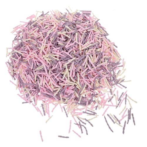 Hohopeti Hamster Einstreu Twist Papierperlen Saugfähig Staubarm für Kleintiere Wie Meerschweinchen und Zwerghamster Natürliche Warme und Geruchsfreie Papierstreu für Sauberen Käfig und von Hohopeti
