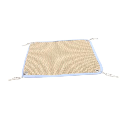 Hohopeti Hamsterschaukel Spielzeug Sitzstange Ständer lustige Hamsterhängematte Chinchillakäfig-Zubehör 20 x 30 cm leicht zu reinigen Hohopeti Hamsterschaukel Spielzeug Sitzstange Ständer lustige Hamsterhängematte Chinchillakäfig-Zubehör 20 x 30 cm leicht zu reinigen von Hohopeti