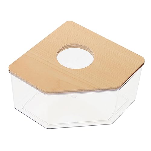Hohopeti Hamster Sandbad Badewanne Transparent Kleine Haustier Toilette Sandbadbehälter Multifunktional Leicht Zu Reinigen Für Hamster Und Kleine Nager Hohopeti Hamster Sandbad Badewanne Transparent Kleine Haustier Toilette Sandbadbehälter Multifunktional Leicht Zu Reinigen Für Hamster Und Kleine Nager von Hohopeti