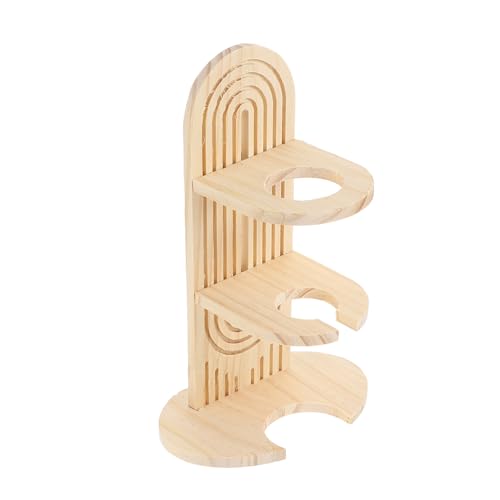 Hohopeti Hamster Trinkflasche Halter aus Holz Stabiler Wasserflaschenständer für Haustiere Leicht zu Installieren und Sicher für Käfige Langlebig und Praktisch Jedem Zuhause von Hohopeti