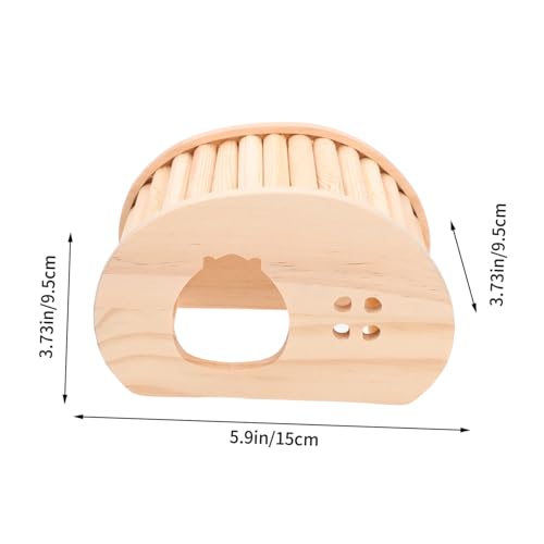 Hohopeti Hamster Versteck Haus aus Naturholz Kreatives Mehrkammeriges Kleintierhaus für Hamster Meerschweinchen und Mäuse Sicherer Rückzugsort und Spielplatz für Kleine Haustiere Hohopeti Hamster Versteck Haus aus Naturholz Kreatives Mehrkammeriges Kleintierhaus für Hamster Meerschweinchen und Mäuse Sicherer Rückzugsort und Spielplatz für Kleine Haustiere von Hohopeti