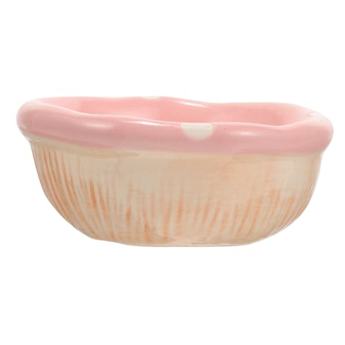 Hohopeti Hamster Futter-Schale Aus Keramik Kleine Haustier-schüssel Für Hamster Sicher Und Leicht Zu Reinigen Für Kleintiere Wie Meerschweinchen Und Kaninchen rutschfest Und Stabil von Hohopeti
