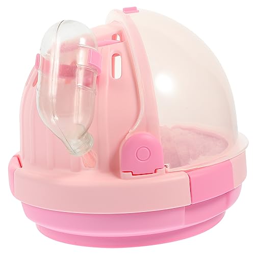 Hohopeti Hamsterhaus Für Outdoor-Abenteuer Reise-haustierkäfig Material Robuste Hamster-tragebox von Hohopeti