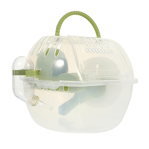 Hohopeti Hamsterkäfig Hamster käfig Hamster cage Hamsterreisebegleiter Hamsterreisebedarf Hamster-Reisebox Meerschweinchen Spielzeugtiere Hamsterbehälter kleine Haustiere mit käfig pp Green Hohopeti Hamsterkäfig Hamster käfig Hamster cage Hamsterreisebegleiter Hamsterreisebedarf Hamster-Reisebox Meerschweinchen Spielzeugtiere Hamsterbehälter kleine Haustiere mit käfig pp Green von Hohopeti