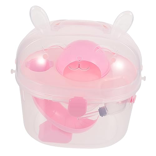 Hohopeti Robuste Transportbox Für Kleintiere Aus Kunststoff – Reisetasche Für Hamster Rattenkäfig Haustierkäfig Für Den Außenbereich Hohopeti Robuste Transportbox Für Kleintiere Aus Kunststoff – Reisetasche Für Hamster Rattenkäfig Haustierkäfig Für Den Außenbereich von Hohopeti