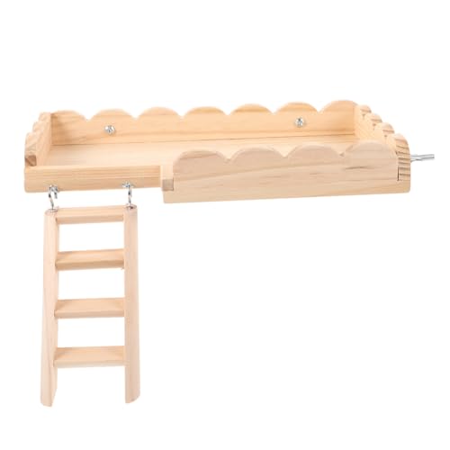 Hohopeti Hamsterkäfig-plattform, Hamster-zubehör, Spielzeug, Hamster-kletterplattform, Hamsterkäfig-zubehör von Hohopeti