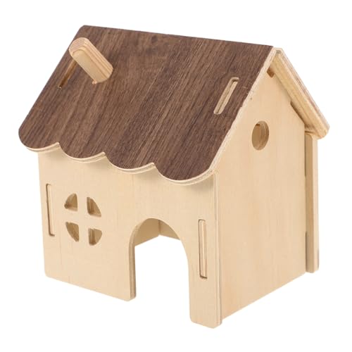 Hohopeti Holz Meerschweinchen Versteck Zusammengebautes Hamsterhaus Meerschweinchen Tierheim Holz Rattenversteck Haustierbedarf Zart Bezaubernd Hohopeti Holz Meerschweinchen Versteck Zusammengebautes Hamsterhaus Meerschweinchen Tierheim Holz Rattenversteck Haustierbedarf Zart Bezaubernd von Hohopeti