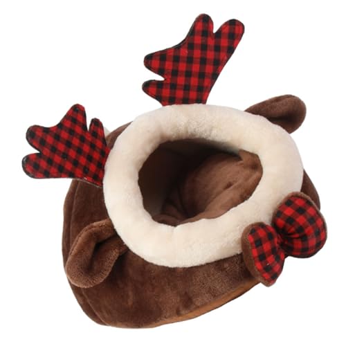 Hohopeti Gemütliche warme Hamsterhöhle Flanell-Winterbett Nest für Kaninchen und Kleintiere Hohopeti Gemütliche warme Hamsterhöhle Flanell-Winterbett Nest für Kaninchen und Kleintiere von Hohopeti