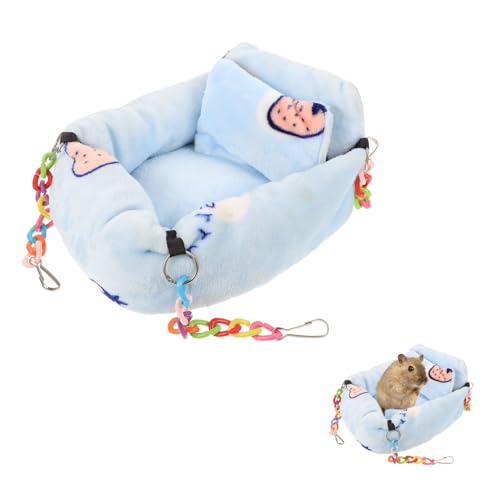 Hohopeti Hängematte Zum Aufhängen Für Haustierkäfige Warmes Hamsterbett Kratzmaterial Eichhörnchen-hängemattenbett Bequem Für Tiere Hohopeti Hängematte Zum Aufhängen Für Haustierkäfige Warmes Hamsterbett Kratzmaterial Eichhörnchen-hängemattenbett Bequem Für Tiere von Hohopeti