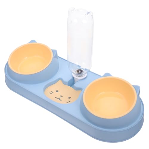 Hohopeti Haustier Wasserspender Automatischer Futterspender Tierfutterspender Schüssel Hundefutterhalter Futterspender Hohopeti Haustier Wasserspender Automatischer Futterspender Tierfutterspender Schüssel Hundefutterhalter Futterspender von Hohopeti