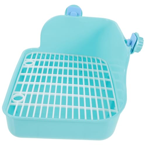 Hohopeti Kaninchentoilette Haustier-Töpfchentrainer einfaches Training für Haustiertöpfchen Kleintier-Trainingstoilette Hohopeti Kaninchentoilette Haustier-Töpfchentrainer einfaches Training für Haustiertöpfchen Kleintier-Trainingstoilette von Hohopeti