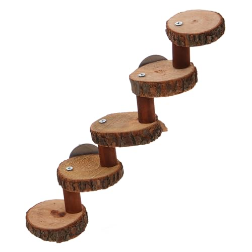 Hohopeti Papagei-trainingsleiter-Spielzeug Aus Holz Kletterleiter Für Papageien Hamster Vögel Sicher von Hohopeti