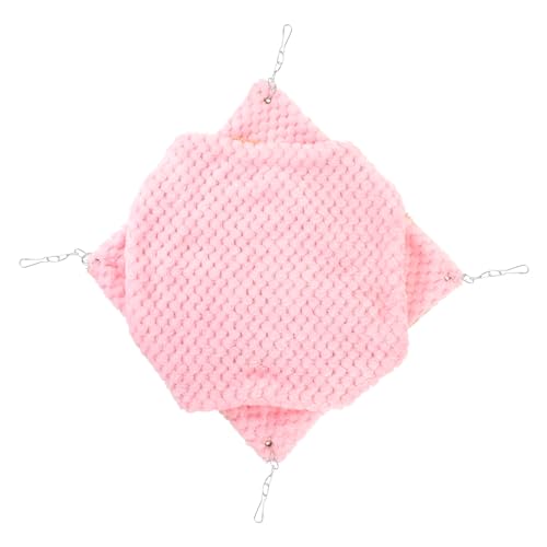 Hohopeti Warmes Hamsterbett Meerschweinchenkäfig-Hängematte 34 x 34 Zoll Chinchilla-Hängematte Baumwollmaterial bequem für Haustiere Hohopeti Warmes Hamsterbett Meerschweinchenkäfig-Hängematte 34 x 34 Zoll Chinchilla-Hängematte Baumwollmaterial bequem für Haustiere von Hohopeti